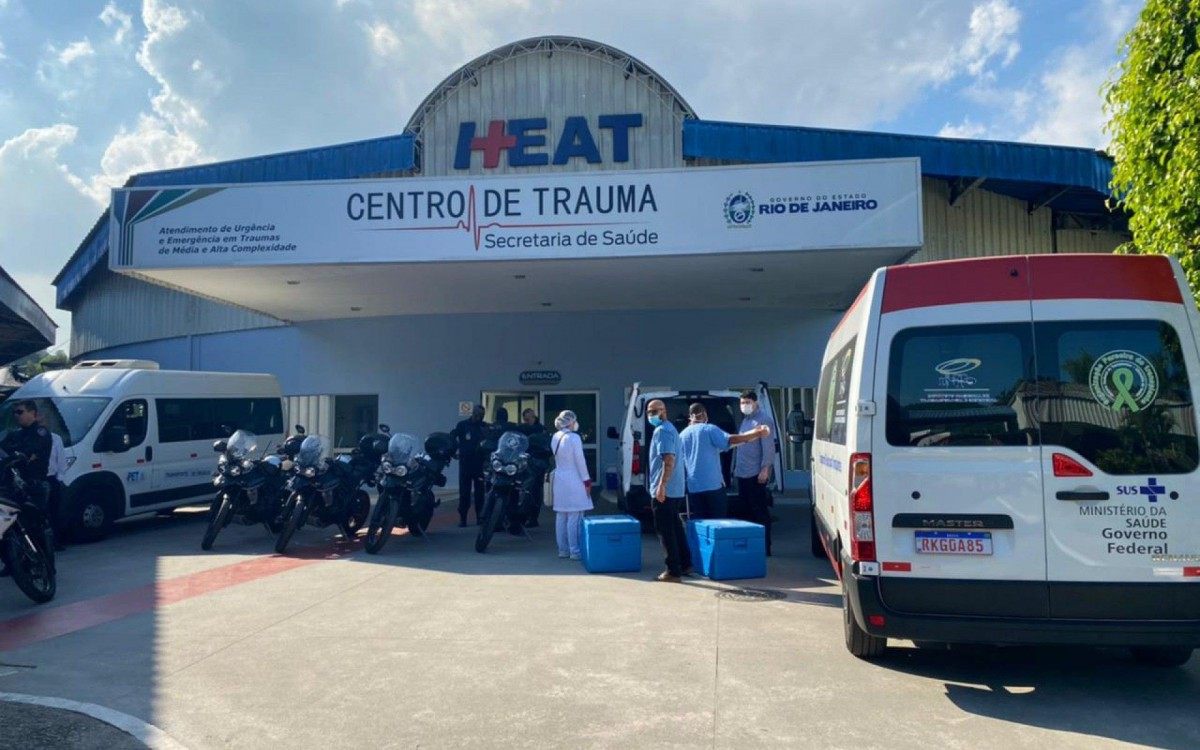 &Oacute;rg&atilde;os pertenciam a um rapaz de 23 anos, com trauma cranioencef&aacute;lico confirmado ap&oacute;s um acidente de moto em S&atilde;o Gon&ccedil;alo, e foram captados pela equipe da Comiss&atilde;o Intra-Hospitalar de Doa&ccedil;&atilde;o de &Oacute;rg&atilde;os e Tecidos