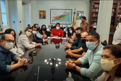 Cardoso Moreira: Reunião com Corpo de Bombeiros e Defesa Civil Estadual busca intervenções emergenciais para diques de Outeiro