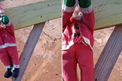 Polícia investiga origem de Papai Noel recheado com cocaína