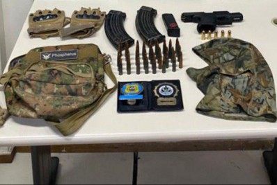 Polícia Rodoviária Federal e Civil apreendem arma e munições em Nova Iguaçu 