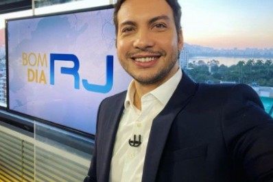 Jornalista da Globo relembra tempos de ginasta e impressiona colegas ao dar mortal