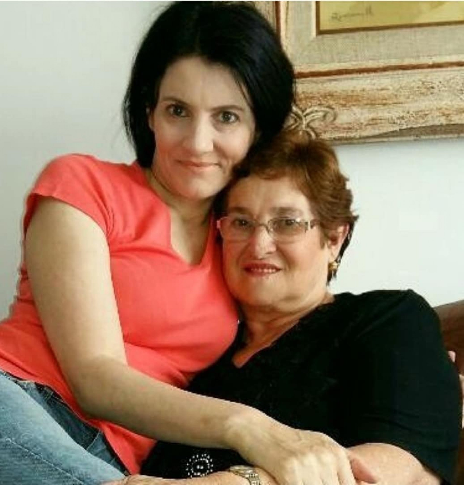 Malga Di Paula e a mãe Udila - Reprodução