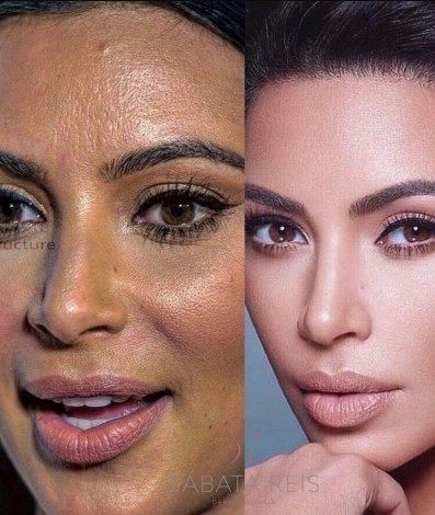 Celebridades fazem uso de edição de fotos. Confira a diferença! - Reprodução