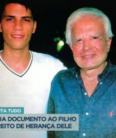 Roger e Cid Moreira - fotos: Reprodução