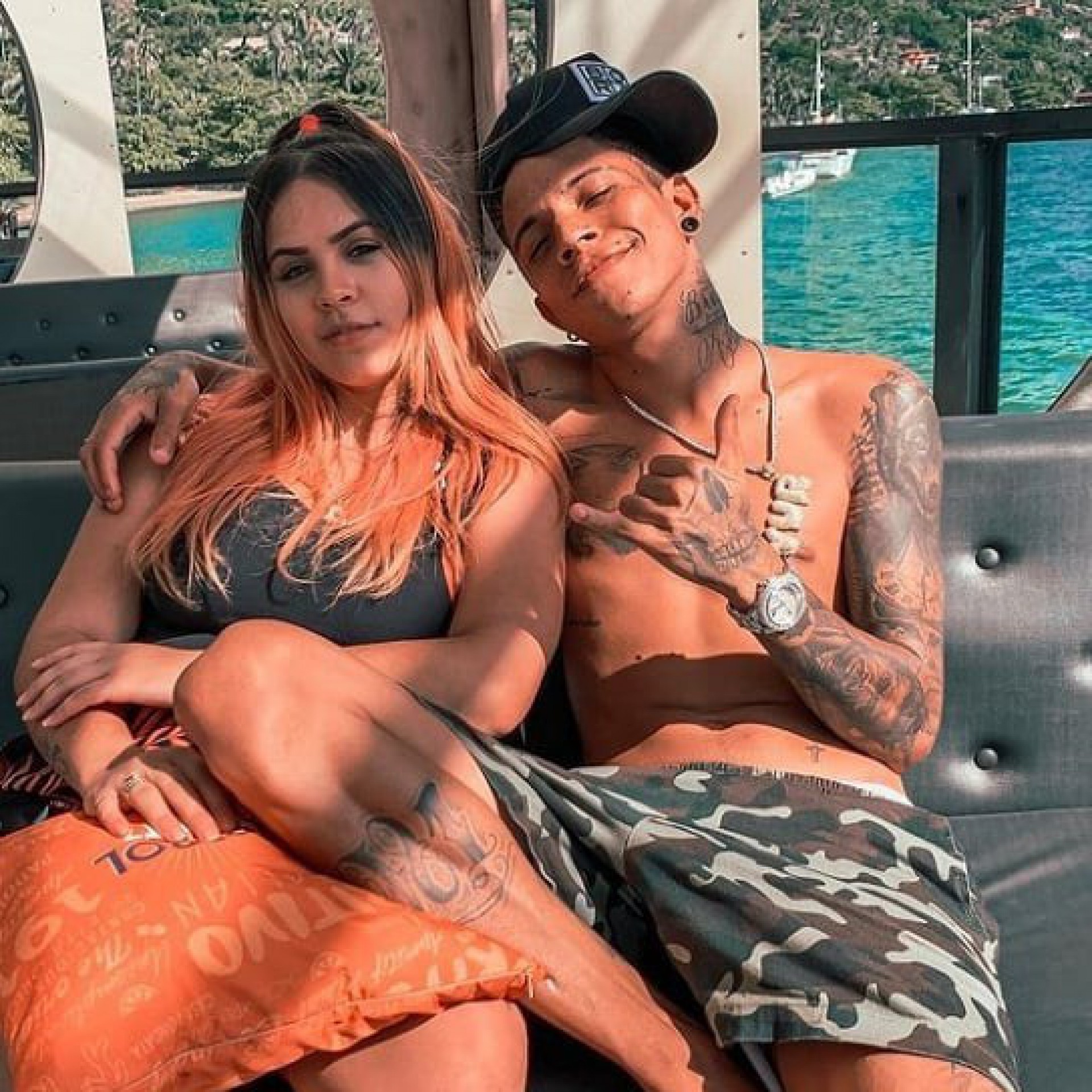 Matheus Yurley e Mari Matarazzo  - Reprodução