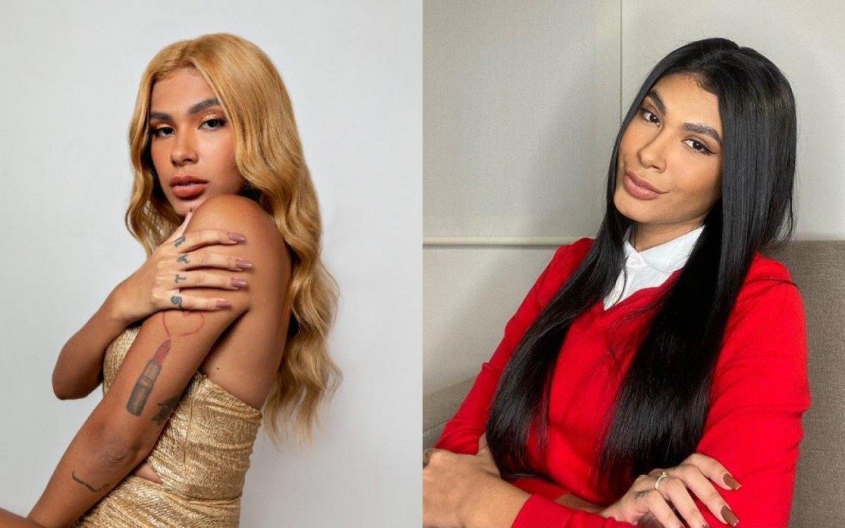 Ex-MC Pocahontas, a funkeira era conhecida pelos longos fios castanhos - Montagem