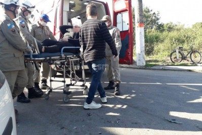 Acidente entre dois veículos deixa dois feridos em Itaipuaçu