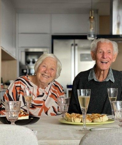 Nair Donadelli e Nelson Miolaro, os vovôs TikTokers - Reprodução