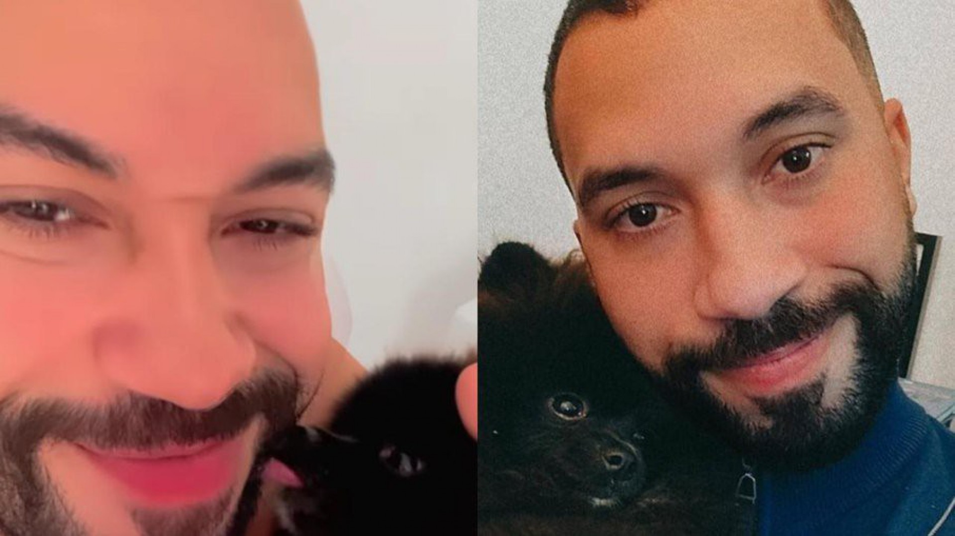 Gil ganha cadela em aniversário - Reprodução