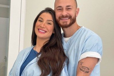 Bianca Andrade chega à maternidade para dar à luz