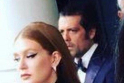 Marina Ruy Barbosa é flagrada com o namorado em Cannes