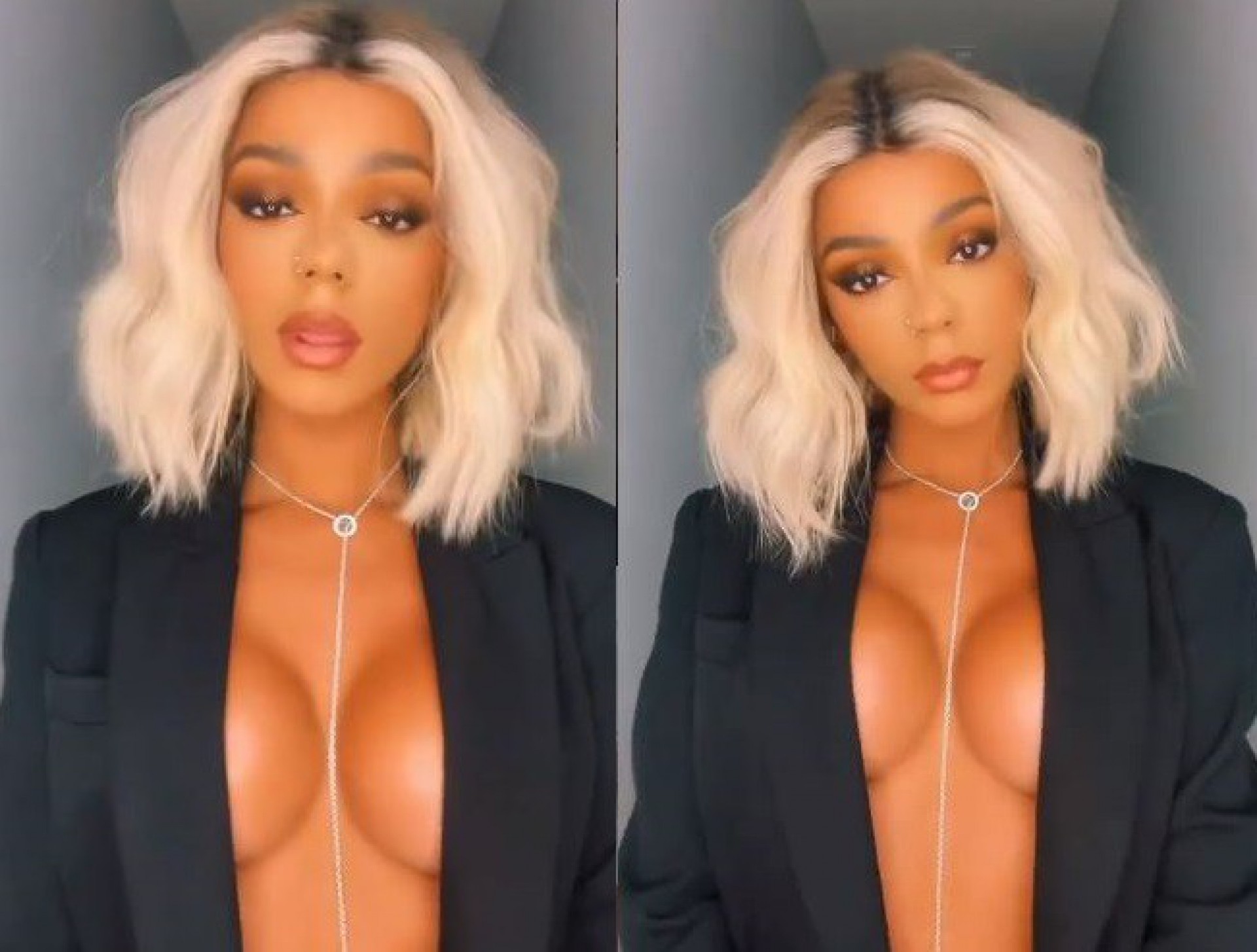 V&iacute;deo! Mulher de Ludmilla sensualiza sem lingerie