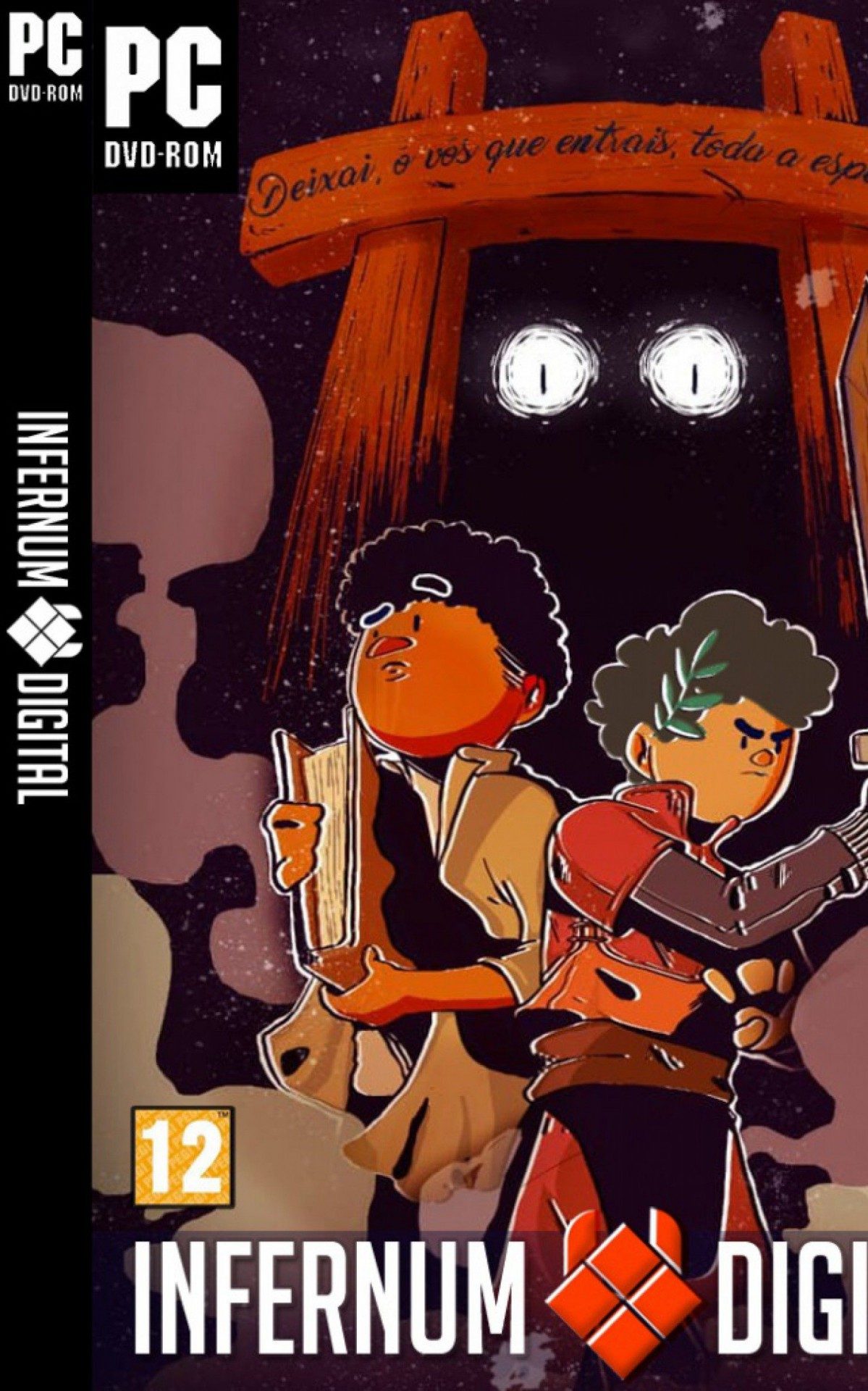 Projeto Infernum Digital - jogo em 2D pixel baseado na obra "A Divina Com&eacute;dia"