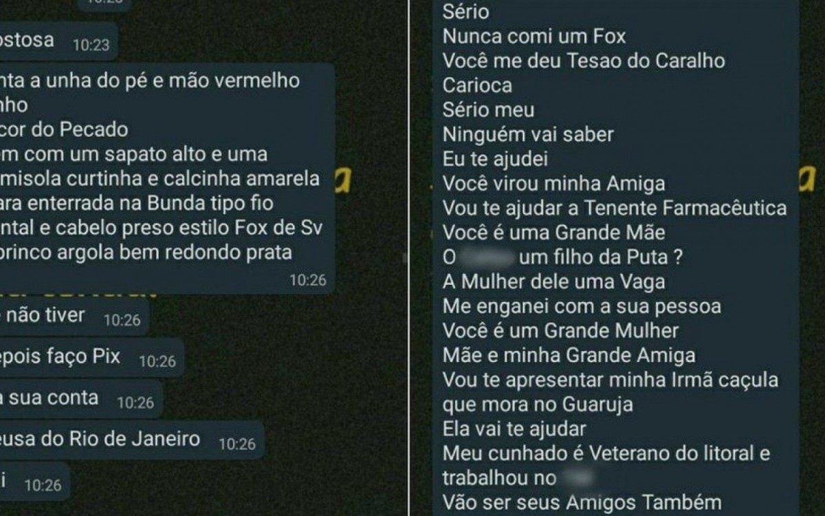Tenente-coronel assediava soldado por mensagens
