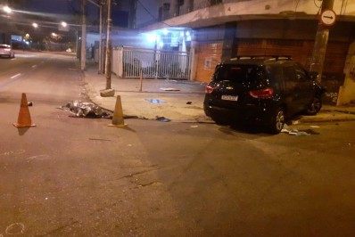 Roubo de carro termina com um assaltante morto na Avenida Maracanã