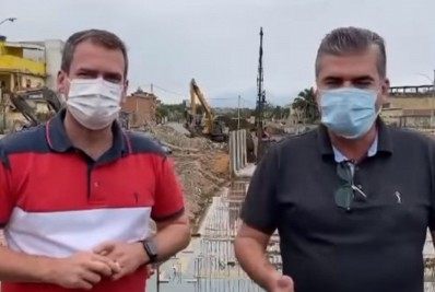 Após alta médica e isolamento, Washington Reis retoma agenda em Caxias