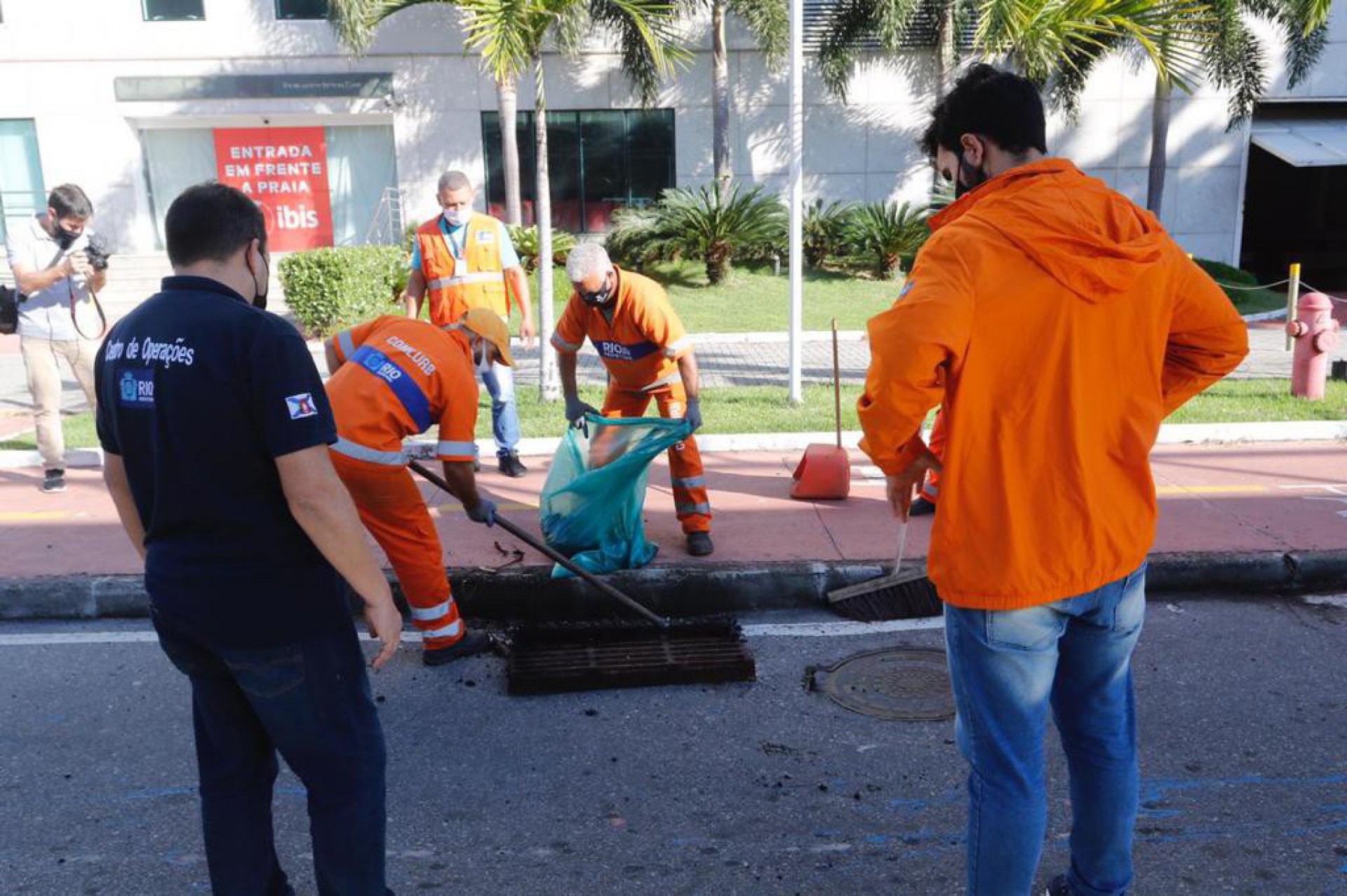 Prefeitura do Rio realiza Operação Ralo Limpo - Divulgação/Marcelo Piu
