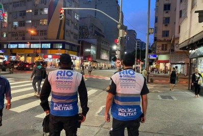 Programa 'Rio + Seguro' registra 41 prisões em Copacabana e no Leme no primeiro semestre do ano