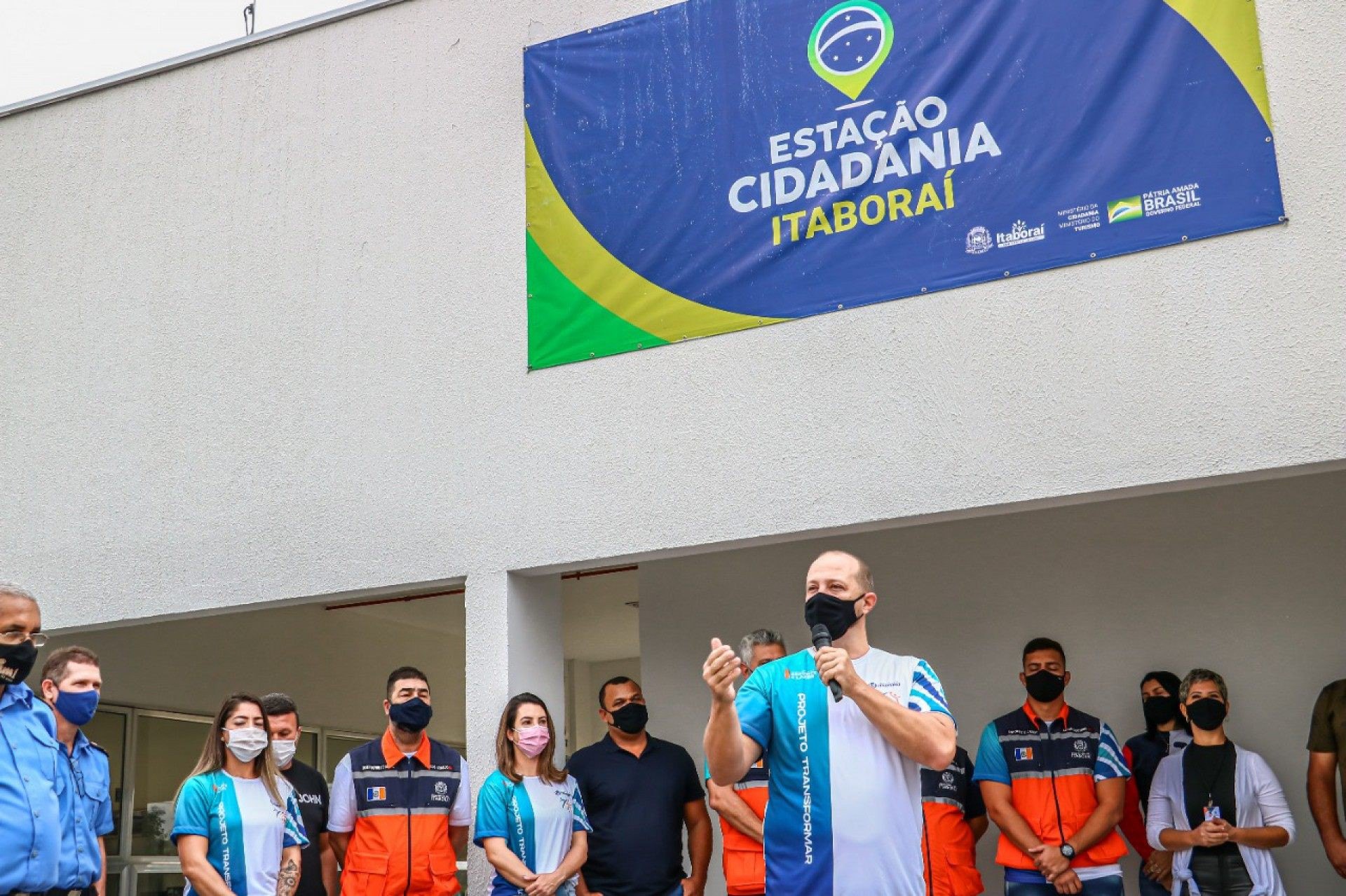 Muito esporte e divers&atilde;o na Esta&ccedil;&atilde;o Cidadania, em Itabora&iacute;