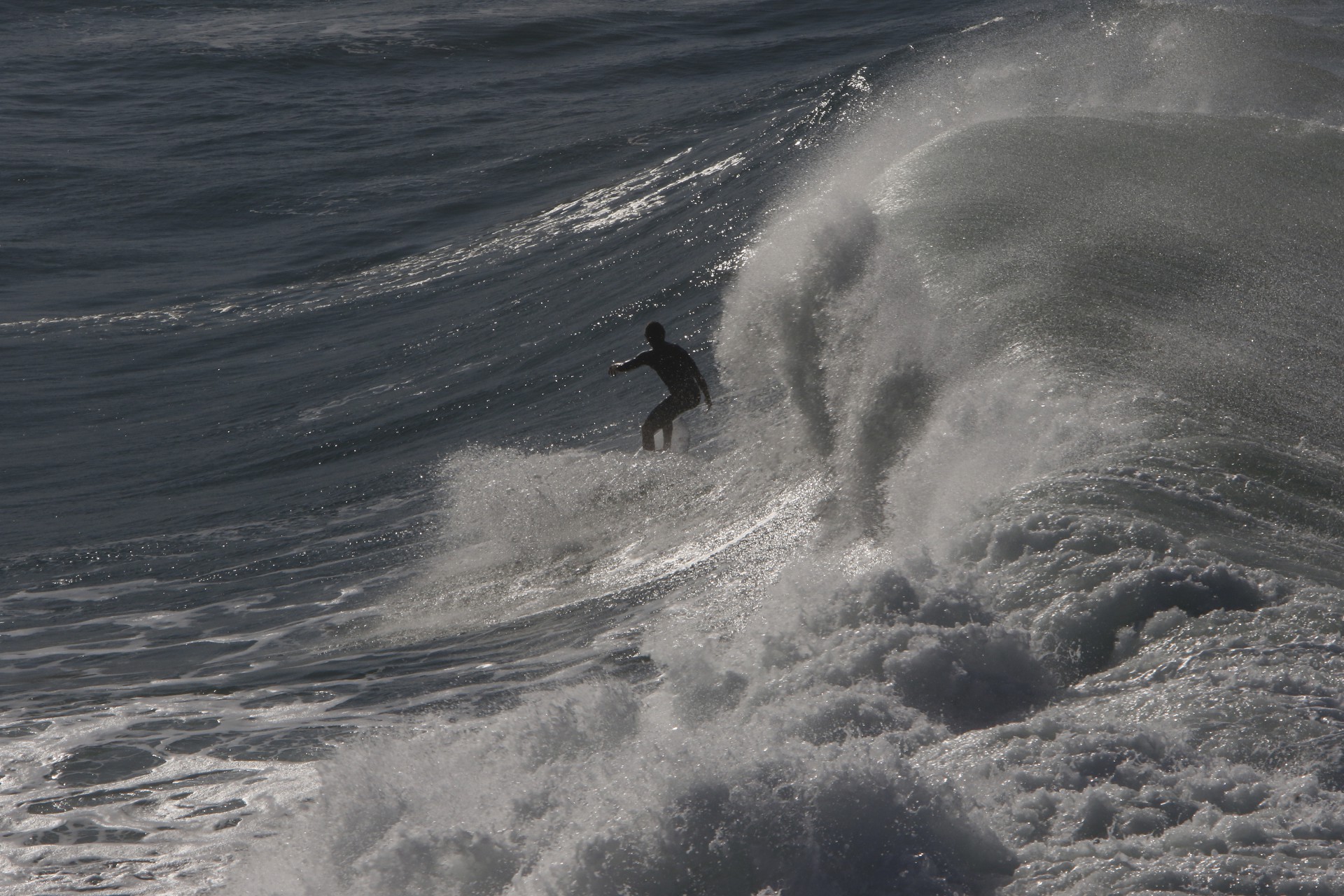 Geral - Ressaca no Leblon, na manha de hoje, zona sul do Rio. - Reginaldo Pimenta / Agencia O Dia