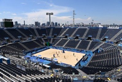 Estrutura do Shiokaze Park impressiona a dupla Ana Patrícia/Rebecca