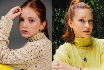 Sósia mirim de Marina Ruy Barbosa faz sucesso nas redes sociais