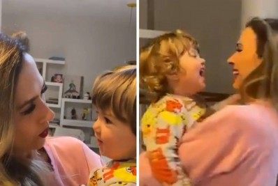 Tatá Werneck compartilha filha falando frase inusitada