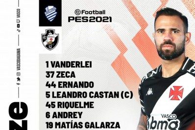 Ainda sem Lisca, Vasco tem Riquelme como novidade contra o CSA