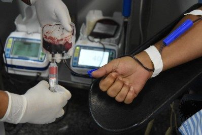 Unidade móvel do Hemocentro de Campos promove ação em busca de doadores de sangue nesta quinta (22)