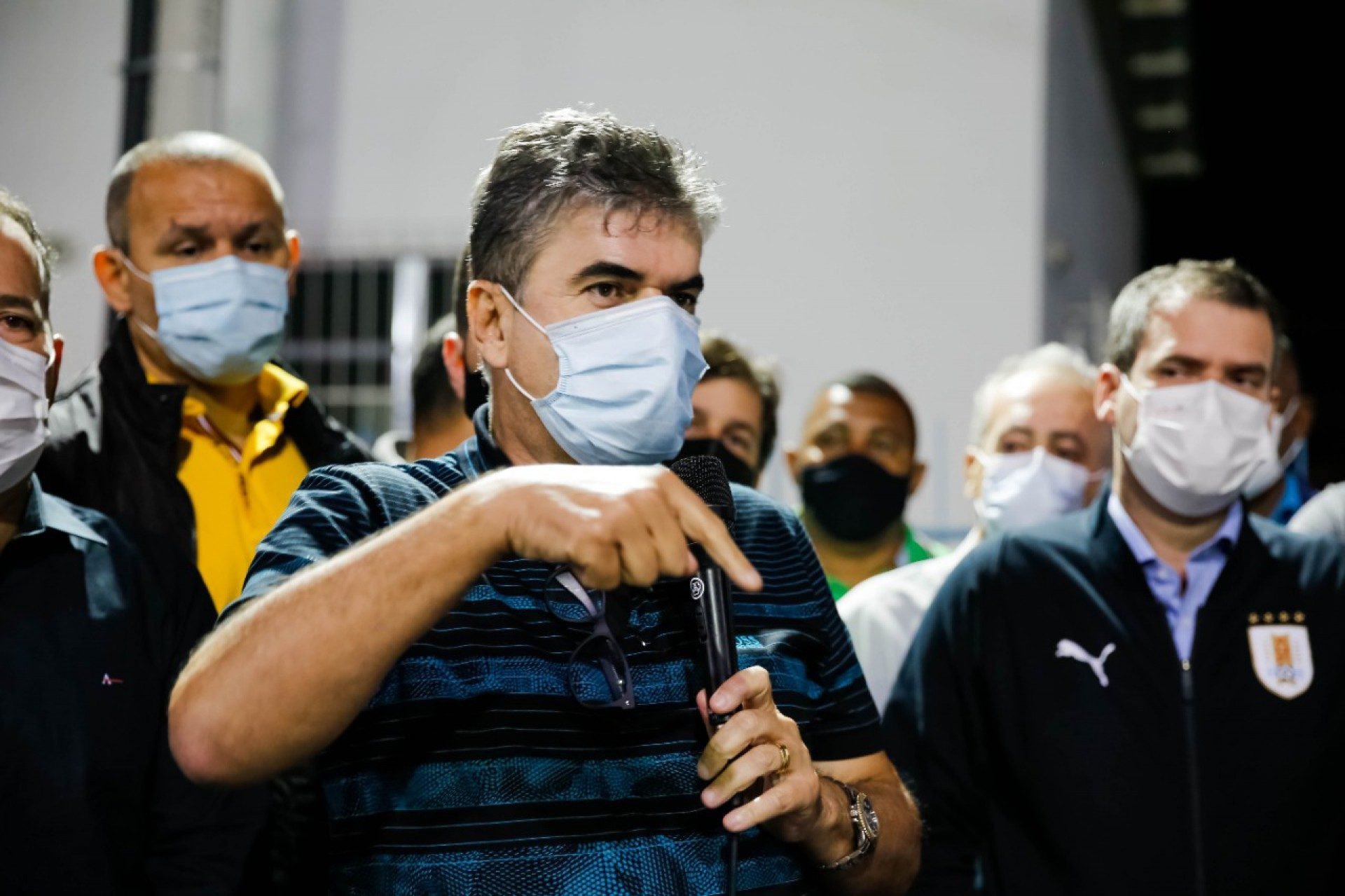 Prefeito Washington Reis anuncia obras no bairro Barro Branco, em Caxias - Gabriel Mendes/Divulgação