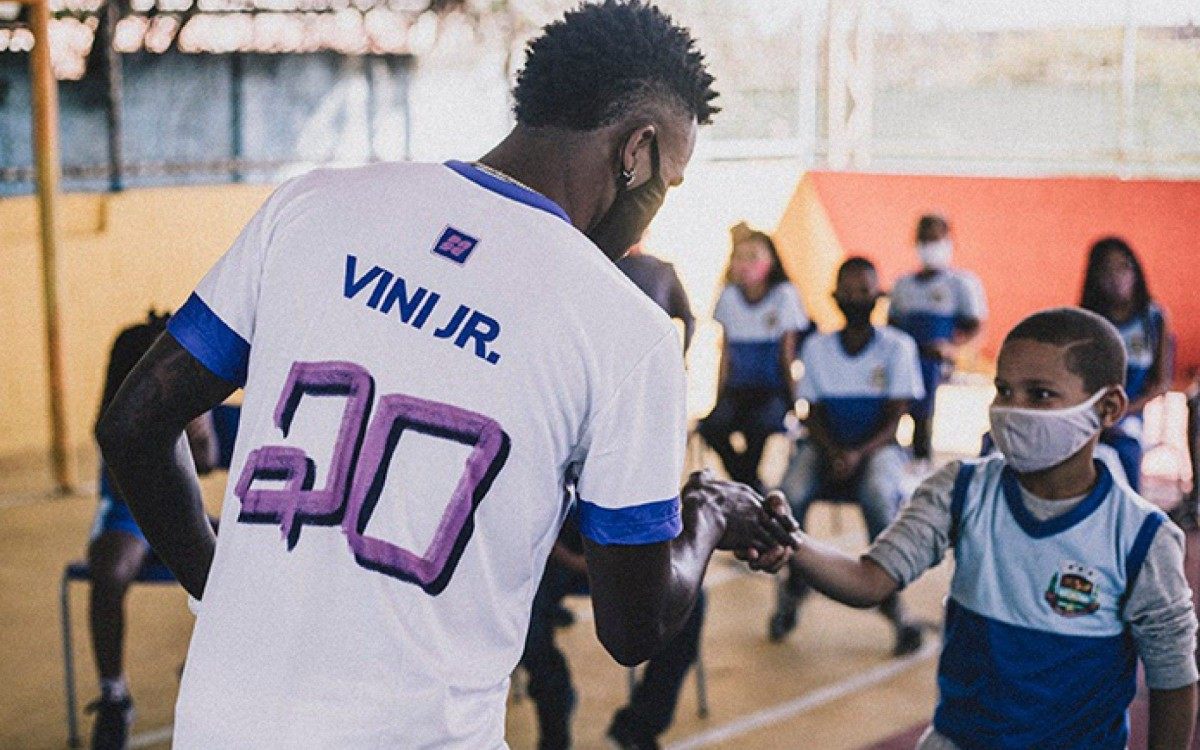 Vini, do Real Madrid, abre instituto que une tecnologia e esporte em SG | São Gonçalo | O Dia