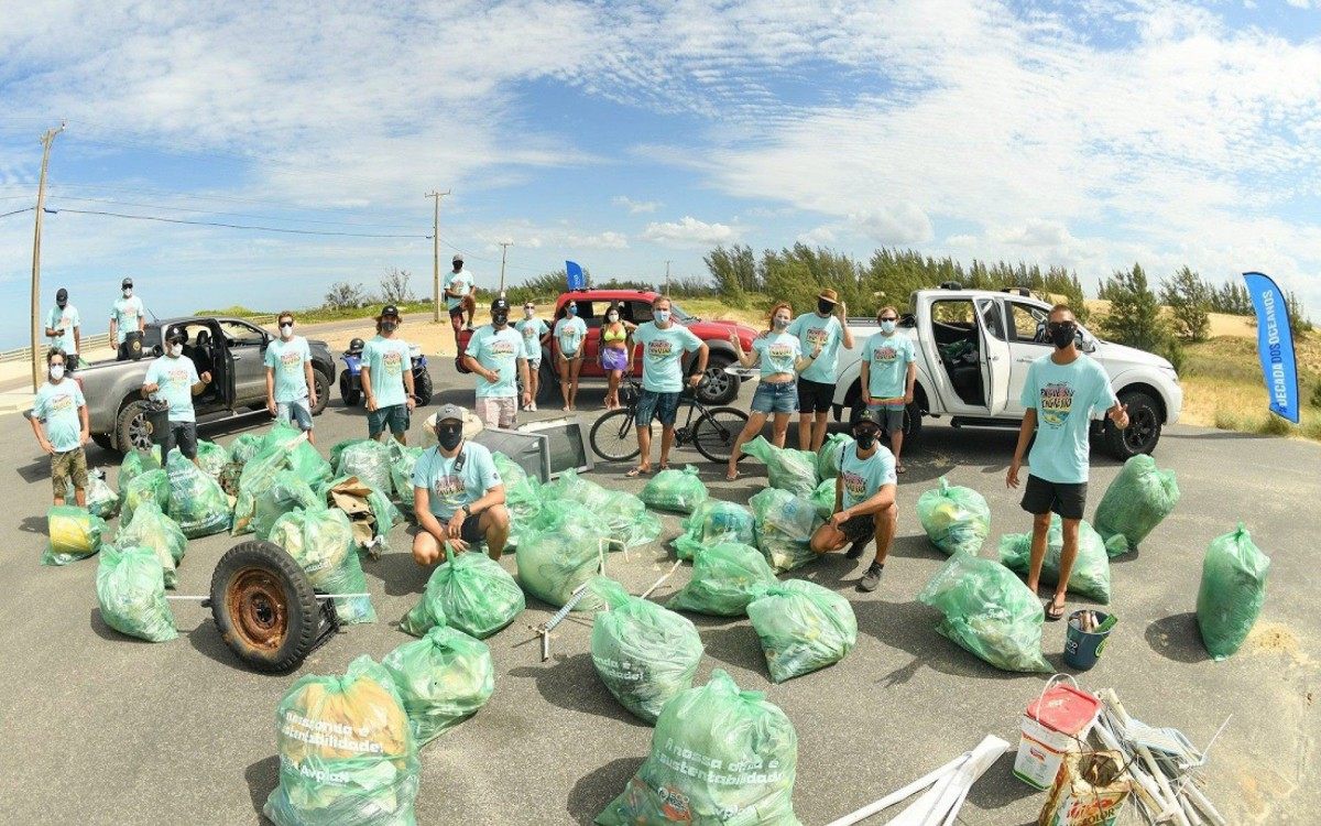 Volunt&aacute;rios do projeto "Pague seu ingresso