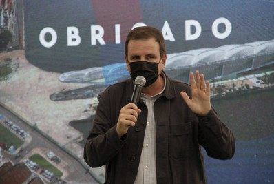 Paes participa do lançamento da Olimpíada Carioca de Matemática, nesta quarta-feira