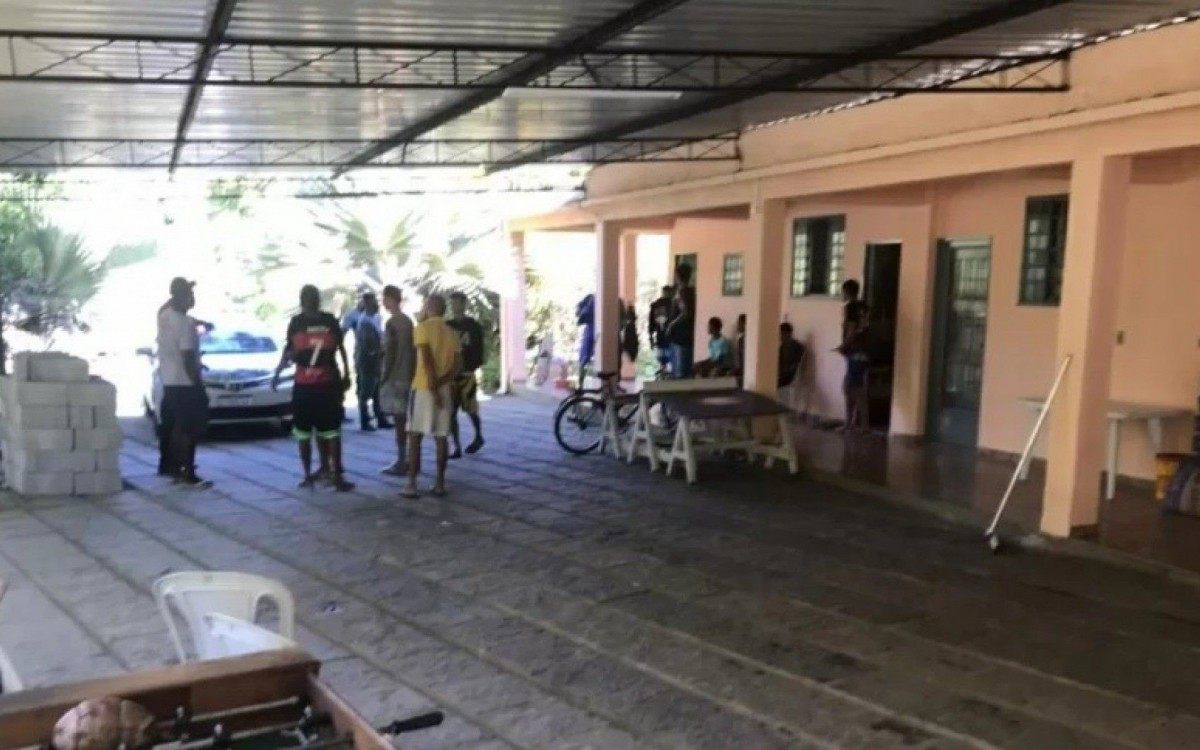 Local onde os 17 jovens atletas eram mantidos em Xerém