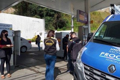 Procon continua fazendo fiscalização nos postos de gasolina da cidade