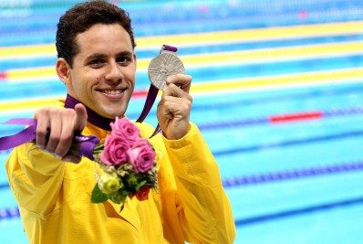 Nadador Thiago Pereira disputa eleição para novos membros da Comissão de Atletas do Comitê Olímpico Internacional