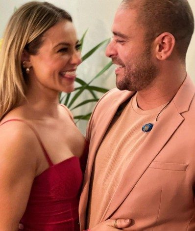 Diogo Nogueira e Paolla Oliveira - Divulgação/Hugo Gloss