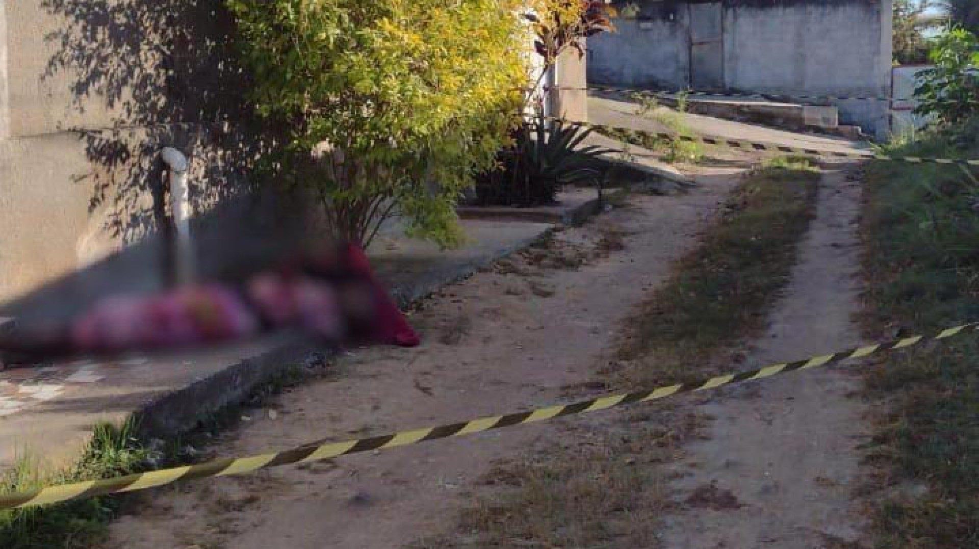 Corpos foram encontrados na Rua Ascendino - REPRODUÇÃO TWITTER