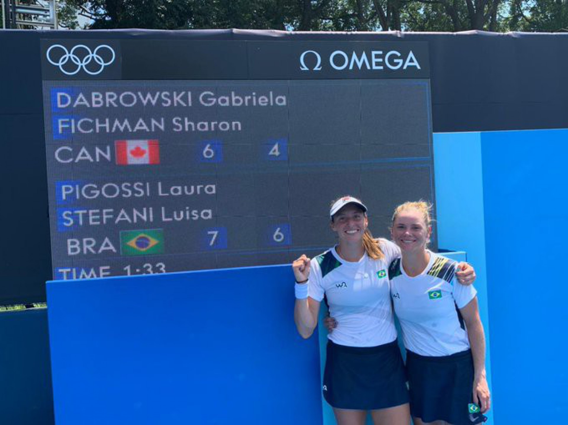 Luísa Stefani e Laura Pigossi superam canadenses na ...