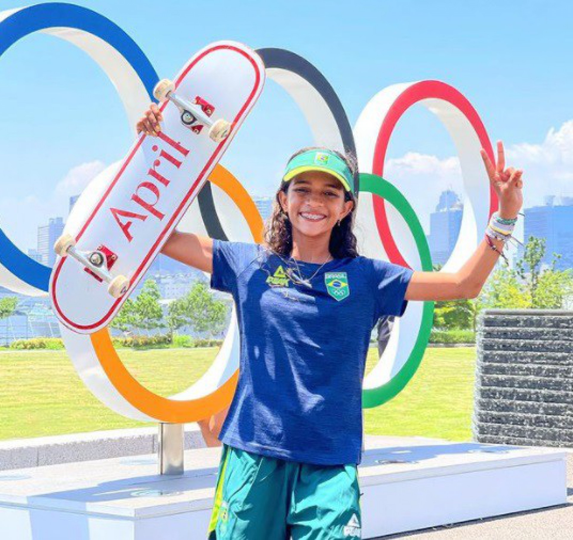 Rayssa Leal é um dos destaques do Brasil nos Jogos Olímpicos - Reprodução