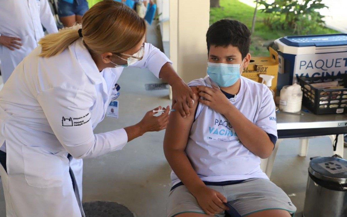 Projeto ‘PaqueTá Vacinada’ imuniza os adolescentes neste domingo
 - Divulgação