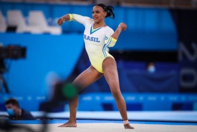 Após resultado histórico em Tóquio, Rebeca Andrade quer ser referência para os jovens