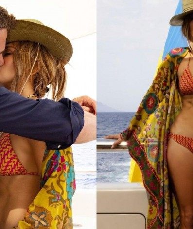 Jennifer Lopez celebra os 52 anos com beijo em Ben Affleck e passeio de barco	 - Reprodução/Instagram