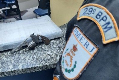 Porciúncula: Homem é preso armado durante ação do 29º BPM