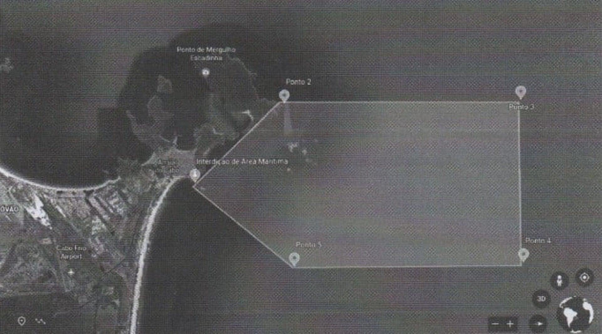 Marinha comunica interdi&ccedil;&atilde;o de &aacute;rea no mar de Arraial do Cabo