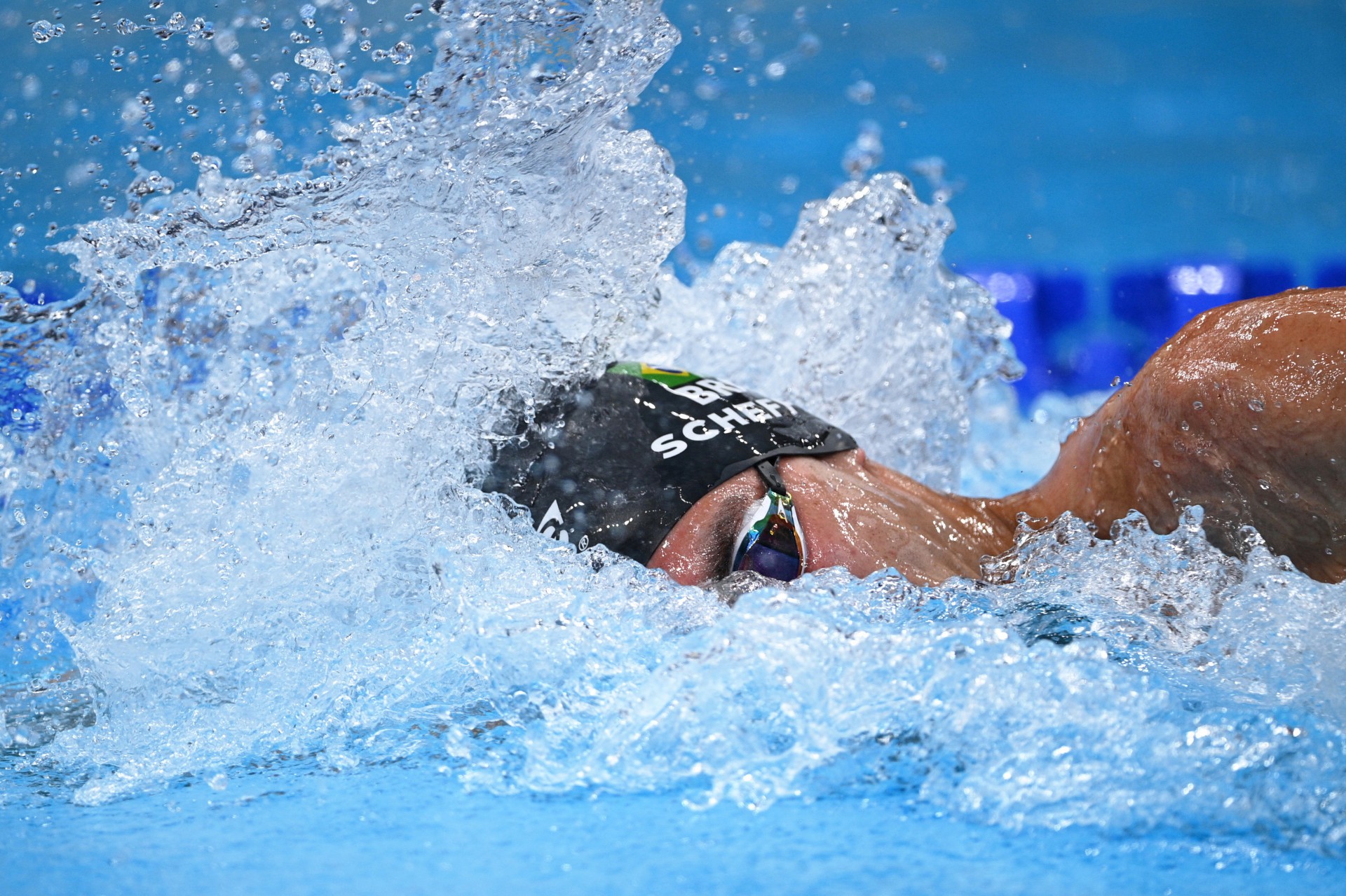 Fernando Scheffer fez história em prova que consagrou Gustavo Borges - AFP