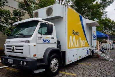 Unidade Móvel Sesc Saúde Mulher terá exames preventivos gratuitos em Teresópolis