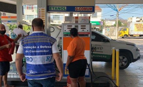 Procon-RJ interdita posto de combustíveis na Zona Norte - Procon Rio 