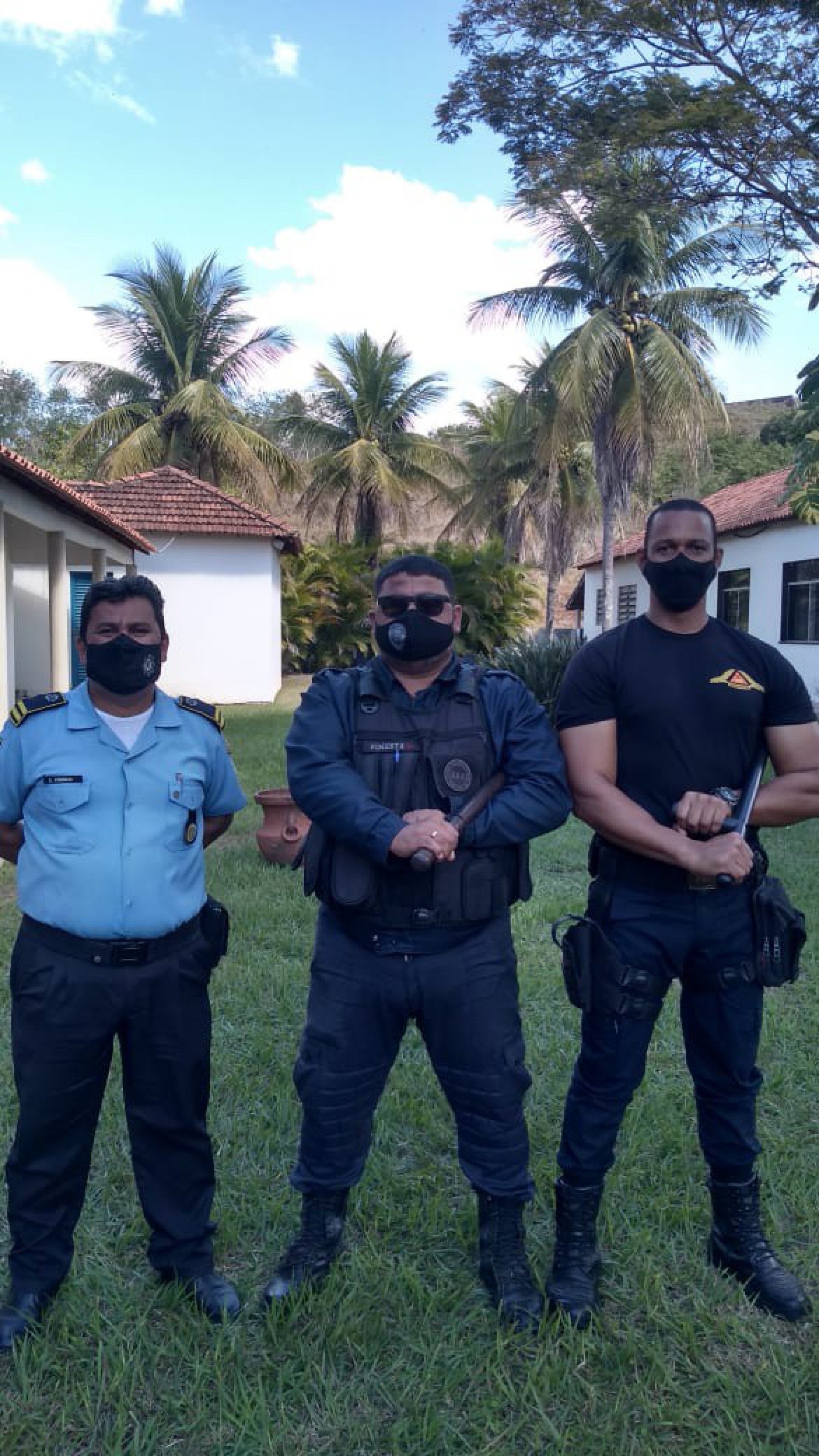 Curso de tonfa, manejo e defesa com a parceria da GCM de Campos dos Goytacazes. - Foto: divulga&ccedil;&atilde;o/PMI