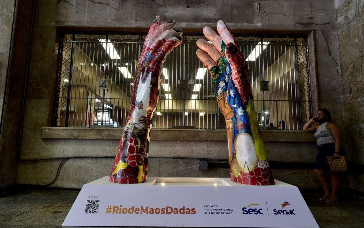 Campanha 'Rio de M&atilde;os Dadas', do Sistema Fecom&eacute;rcio RJ (Sesc e Senac RJ), promove uma s&eacute;rie de a&ccedil;&otilde;es que visa a envolver as pessoas em um clima de positividade frente &agrave; pandemia